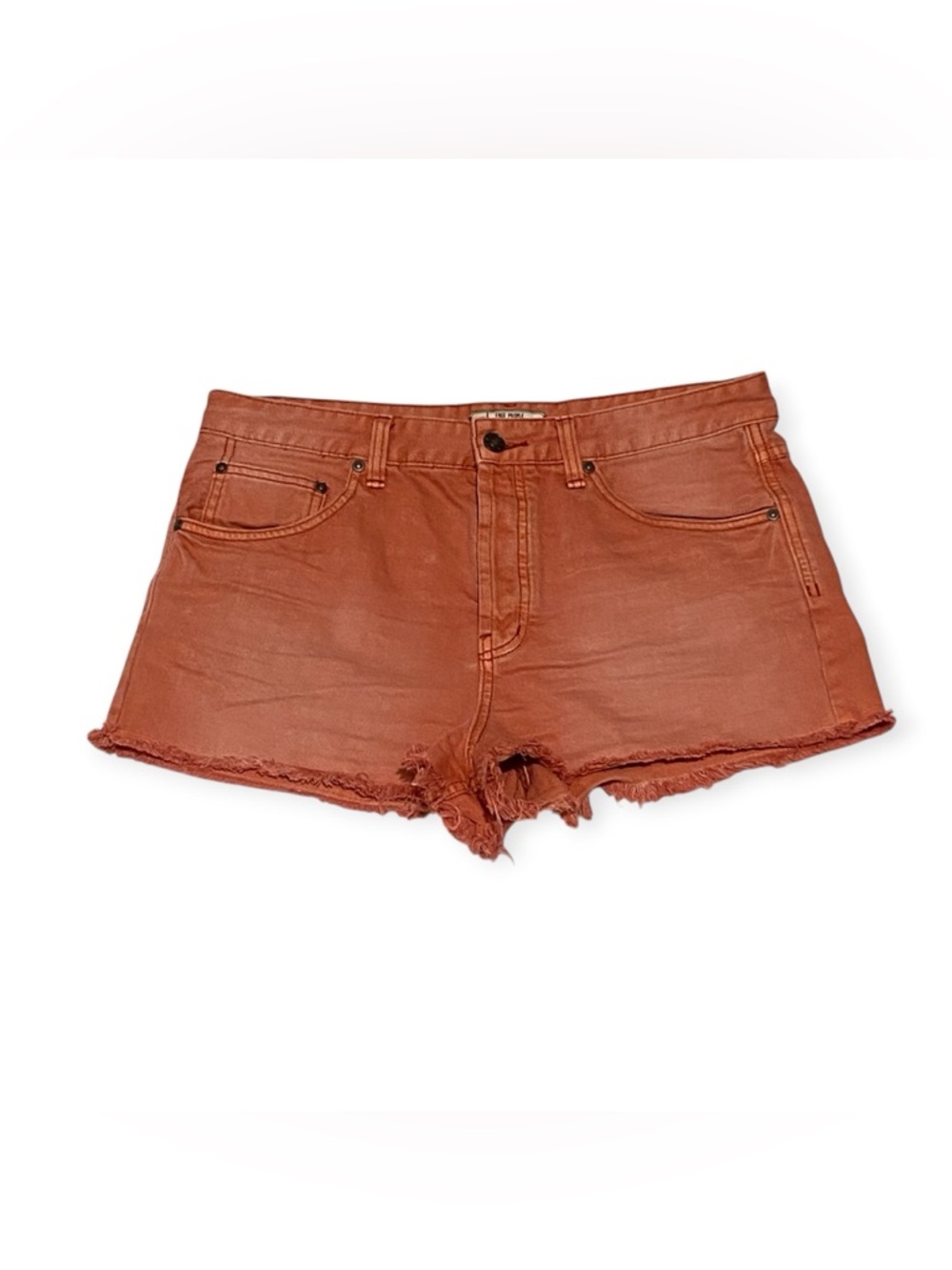 Free People Uptown Button Fly Shorts - Picture 2 of 10